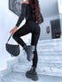 STRETCHY pants HM1020 - black PRE-ORDER
